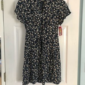 Xhilaration Floral Corset Short Dress